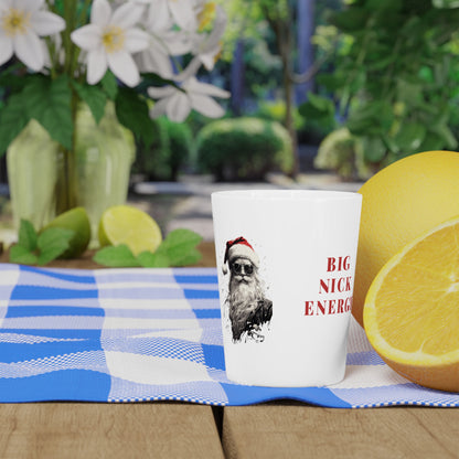 Santa Shot Glass - Big Nick Energy, Holiday Party Favor, Christmas Decor, Fun Gift for Friends, Unique Barware, Festive Spirits