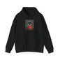 Surreal Eye Unisex Heavy Blend™ Hooded Sweatshirt, Cozy Hoodie for Art Lovers, Unique Gift for Creatives, Graphic Hooded Sweatshirt,
