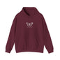 Nocturne Butterfly Sweatshirt, Cozy Unisex Hooded Pullover, Gift for Nature Lovers, Autumn Apparel, Layering Sweatshirt