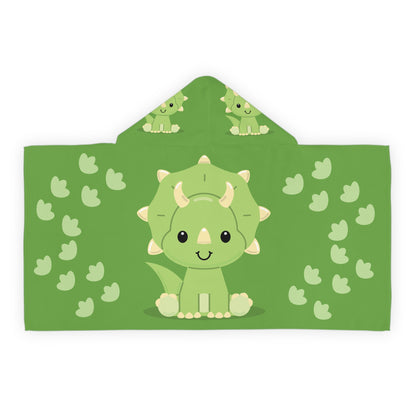 Cute Dino Youth Hooded Towel, Kids Bath Towel, Animal Bathrobe, Perfect for Summer, Pool Days, Adventurous Activities, Birthday Gift