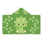 Cute Dino Youth Hooded Towel, Kids Bath Towel, Animal Bathrobe, Perfect for Summer, Pool Days, Adventurous Activities, Birthday Gift