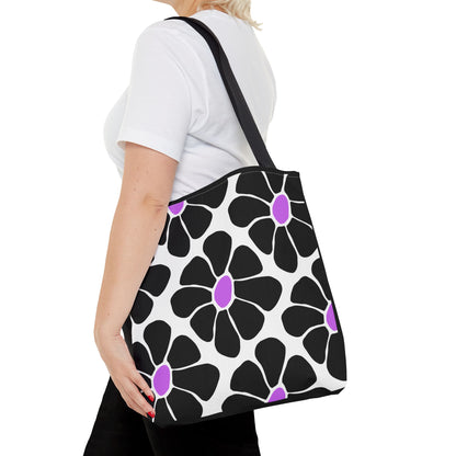 Chic Floral Motivational Tote Bag for Everyday Use, Exercise, Gifts, Shopping, Beach, Weekend Getaways, Wake Up & Slay