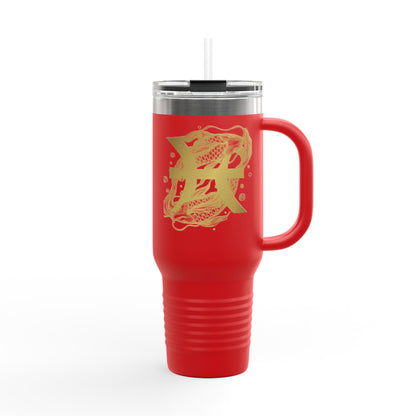 Pisces Insulated Travel Mug, 40oz