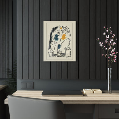 Picasso Lovers - Artistic Acrylic Print Wall Decor, Modern Home Art, Minimalist Decoration, Gallery Wall Art, Gift for Art Lovers