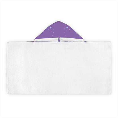 Purple Unicorn Youth Hooded Towel, Cute Bath Towel, Kids Swim Towel, Rainbow Gifts, Toddler Waterwear, Cute Animal Towel