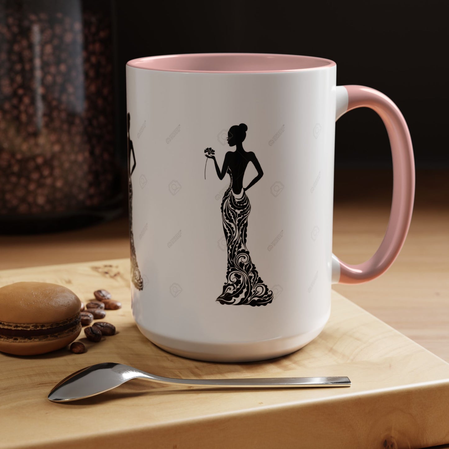 Classy Lady Accent Coffee Mug - Perfect Gift for Superhero Fans, Tea Lovers, Birthday, Holiday, Home Office Decor, Collectible