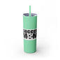 Soccer Mom Skinny Tumbler with Straw, 20oz | Ideal for Game Days, Sports Events, Gifts for Moms, Hydration on the Go