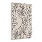 Boho Women Faces - Stylish Line Art Acrylic Prints for Modern Decor, Minimalist Home Wall Art, Gift for Art Lovers, Perfect for Any Room