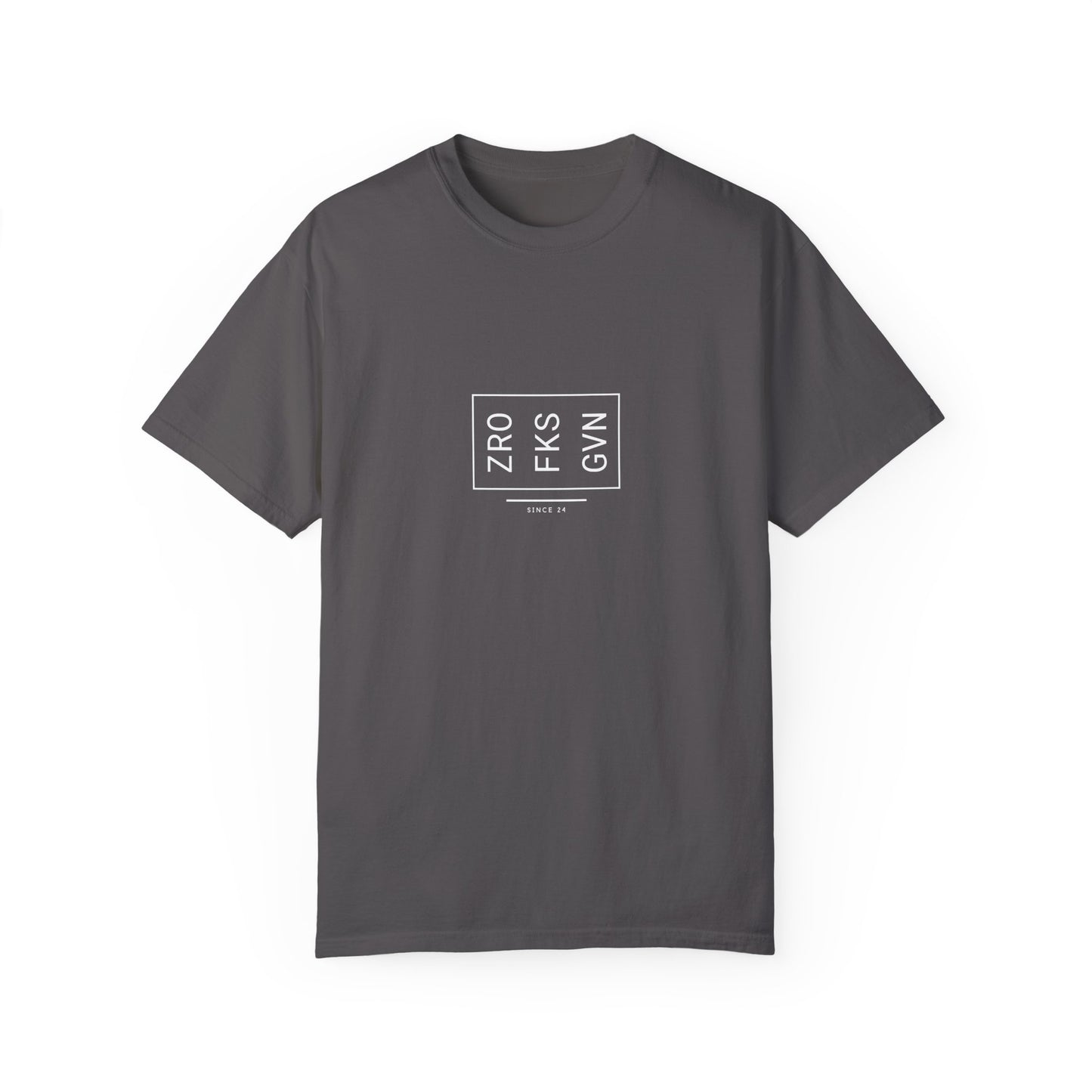 Trendy Unisex T-Shirt - ZRO FKS GVN Design, Casual Wear, Gift for Friends, Graphic Tee, Summer Fashion