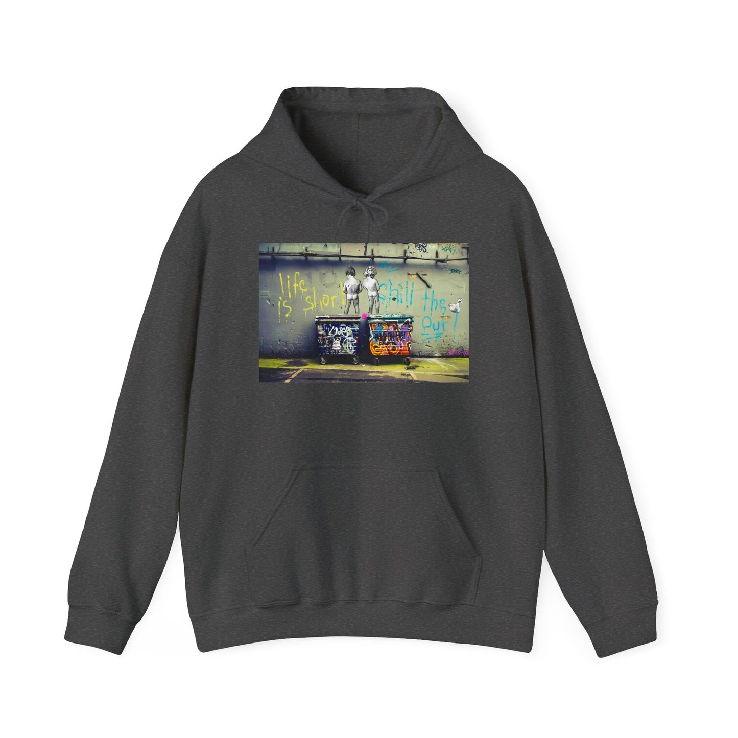 Banksy Urban Graffiti Hoodie, Stylish Streetwear Sweatshirt, Casual unisex sweatshirt, Perfect for street style lovers, Hip hop fashion hoodie,