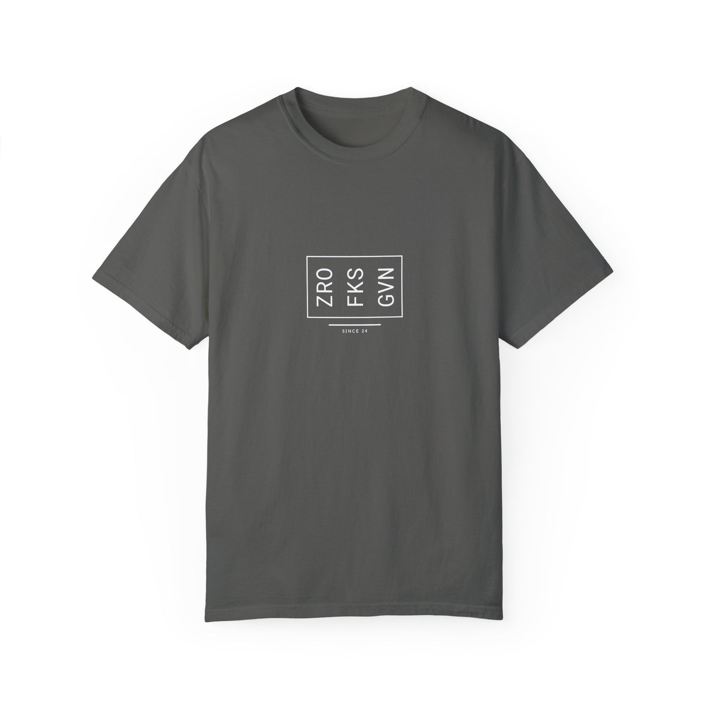 Trendy Unisex T-Shirt - ZRO FKS GVN Design, Casual Wear, Gift for Friends, Graphic Tee, Summer Fashion