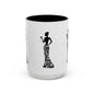 Classy Lady Accent Coffee Mug - Perfect Gift for Superhero Fans, Tea Lovers, Birthday, Holiday, Home Office Decor, Collectible