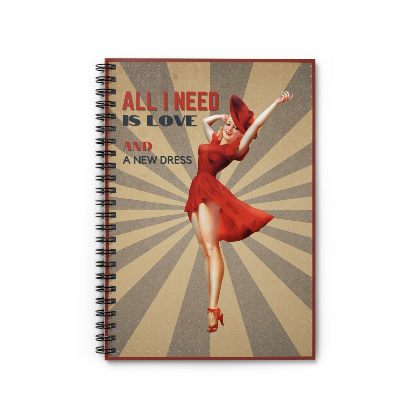 All I Need Spiral Notebook - Ruled Line