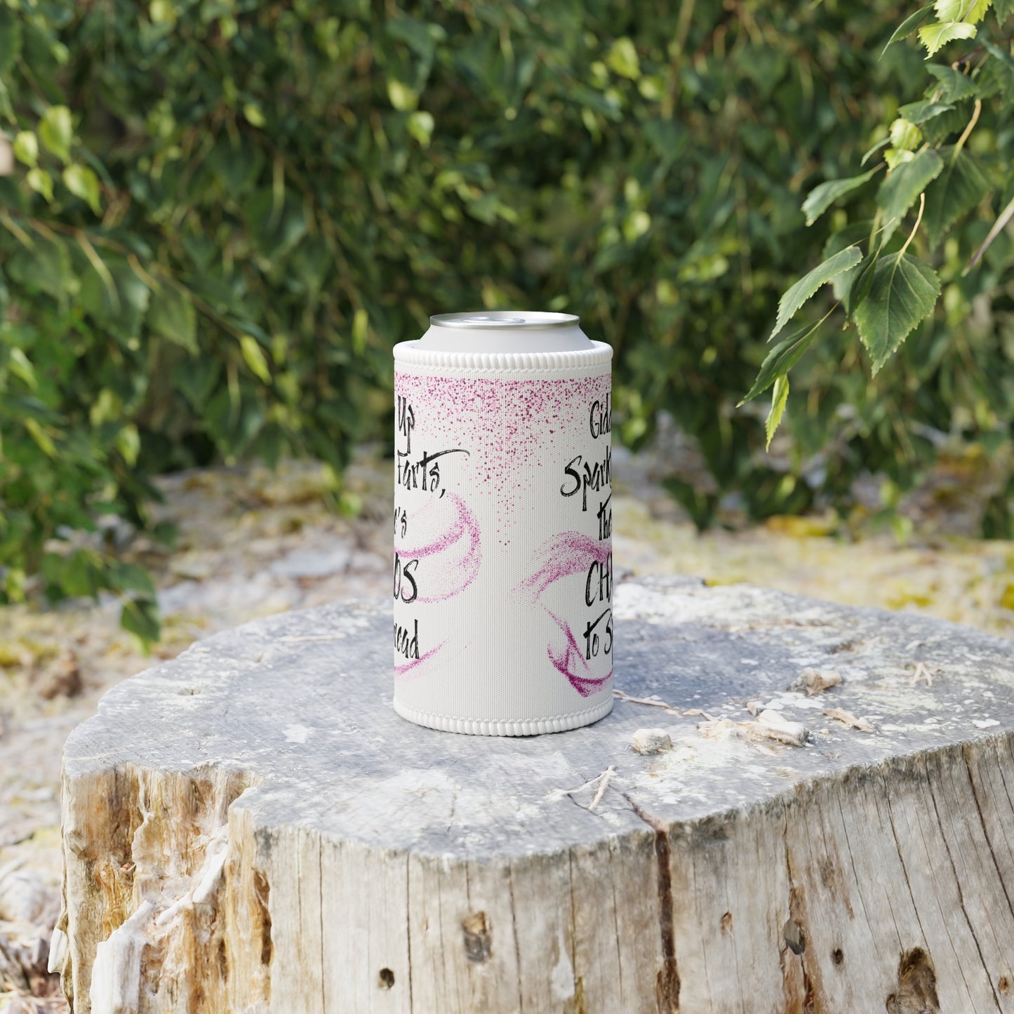 Giddy Up Sparkle Farts Stubby Cooler, Fun Drink Insulator for Parties, Summer BBQ, Gifts for Friends, Festival Gear, Funny Cooler