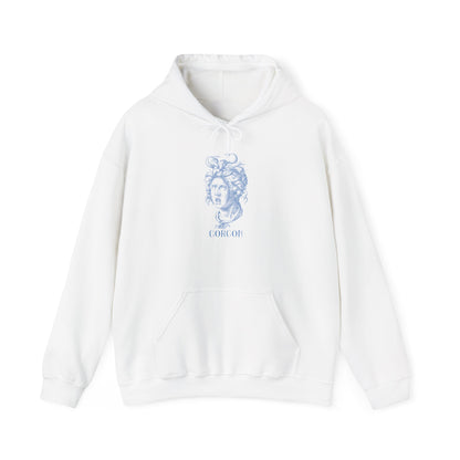 Artistic Medusa Hooded Sweatshirt - Cozy Lounge Wear, Unique Gift, Unisex Hoodie, Casual Fashion, Comfortable Style, Everyday Wear