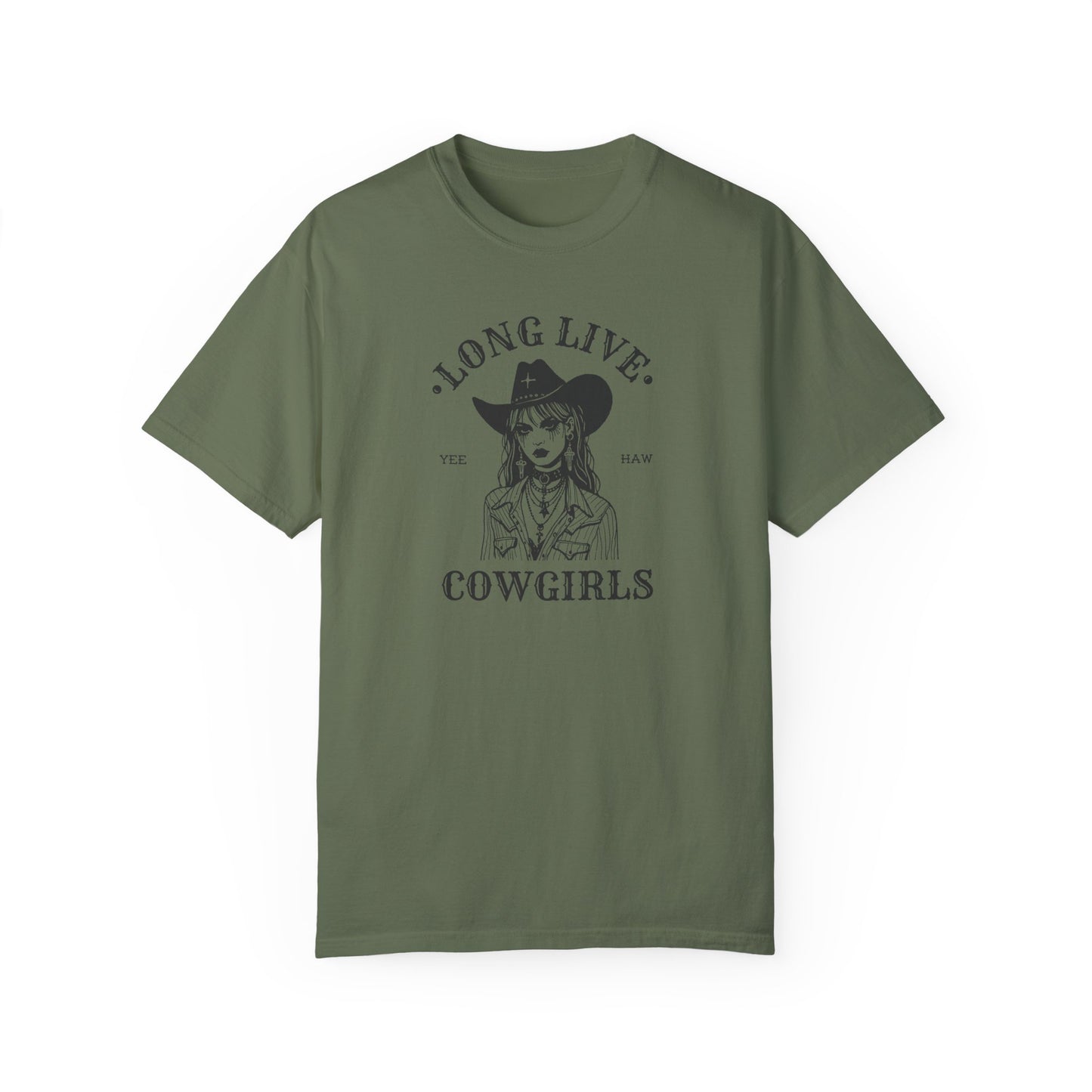Long Live Cowgirls T-Shirt, Vintage Cowboy Tee, Unisex Graphic Tee, Western Style Shirt, Gift for Cowgirl Lovers, Rodeo Apparel