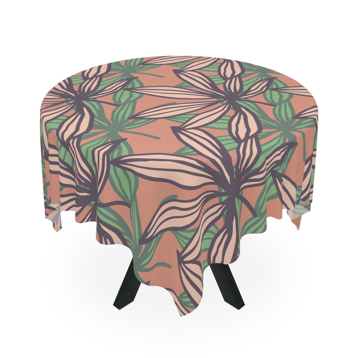 Botanical Print Tablecloth | Floral Dining Decor, Summer Table Setting, Kitchen Party Accessory, Home Decor, Gift Idea
