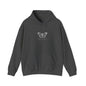 Nocturne Butterfly Sweatshirt, Cozy Unisex Hooded Pullover, Gift for Nature Lovers, Autumn Apparel, Layering Sweatshirt