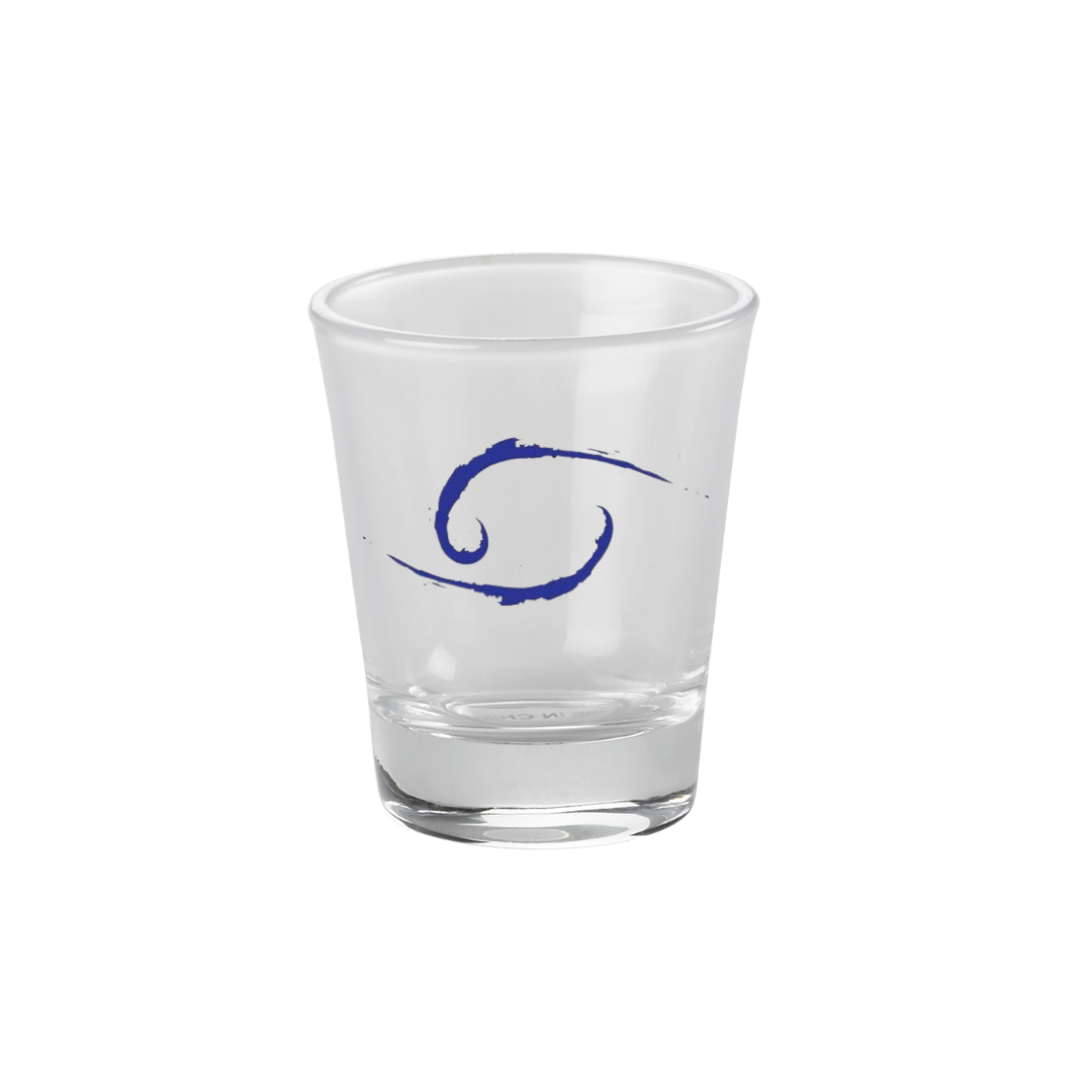 Cancer Zodiac Shot Glass - Spirited Celebration Drinking Glass, Party Favors, Gift for Friends, Barware, Birthday - CANCER