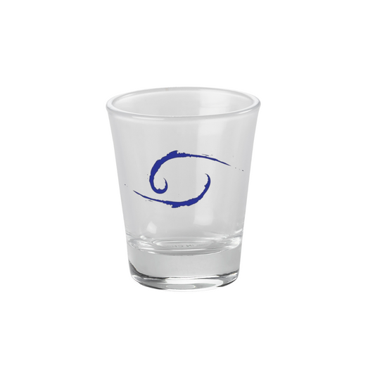Cancer Zodiac Shot Glass - Spirited Celebration Drinking Glass, Party Favors, Gift for Friends, Barware, Birthday - CANCER