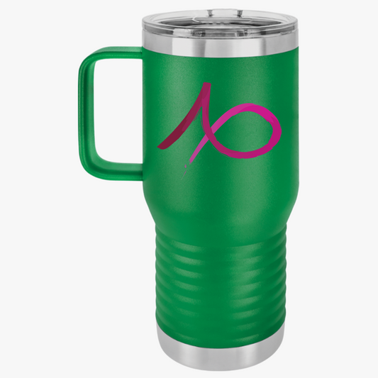 Capricorn Zodiac Travel Mug, Artistic Design, Coffee Lover Gift, Road Trip Essential, Unique Beverage Container - 20oz Stainless