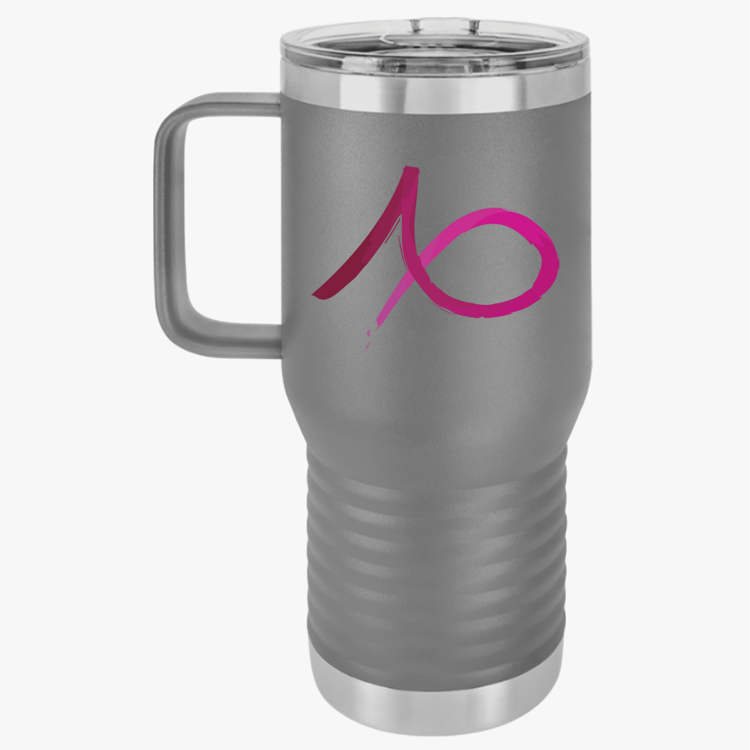 Capricorn Zodiac Travel Mug, Artistic Design, Coffee Lover Gift, Road Trip Essential, Unique Beverage Container - 20oz Stainless