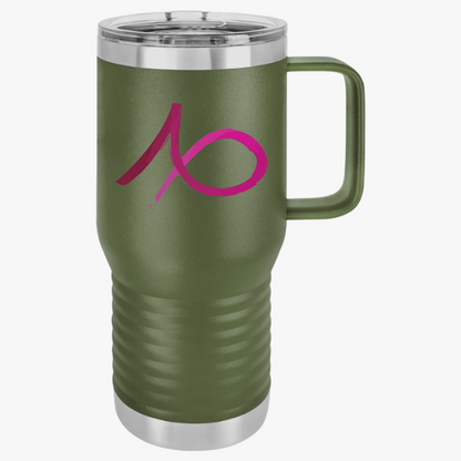 Capricorn Zodiac Travel Mug, Artistic Design, Coffee Lover Gift, Road Trip Essential, Unique Beverage Container - 20oz Stainless