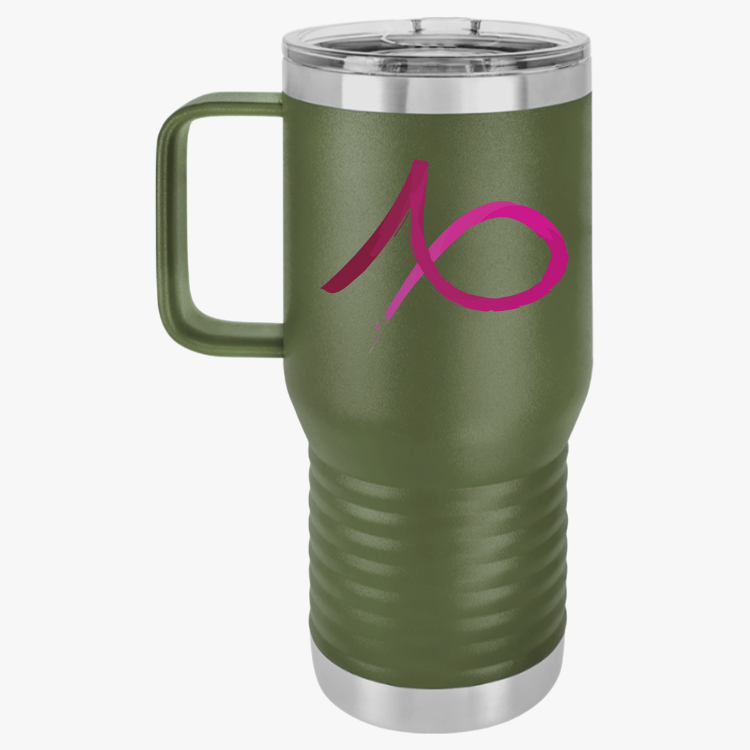 Capricorn Zodiac Travel Mug, Artistic Design, Coffee Lover Gift, Road Trip Essential, Unique Beverage Container - 20oz Stainless