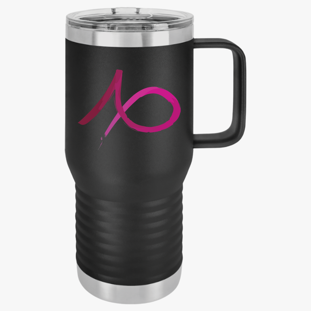Capricorn Zodiac Travel Mug, Artistic Design, Coffee Lover Gift, Road Trip Essential, Unique Beverage Container - 20oz Stainless