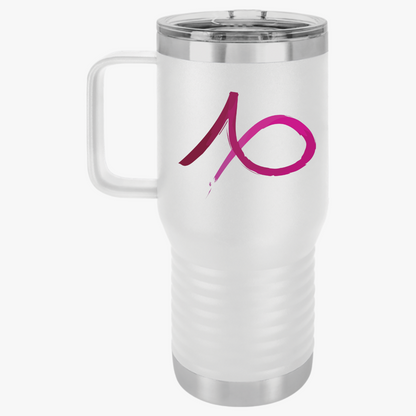 Capricorn Zodiac Travel Mug, Artistic Design, Coffee Lover Gift, Road Trip Essential, Unique Beverage Container - 20oz Stainless