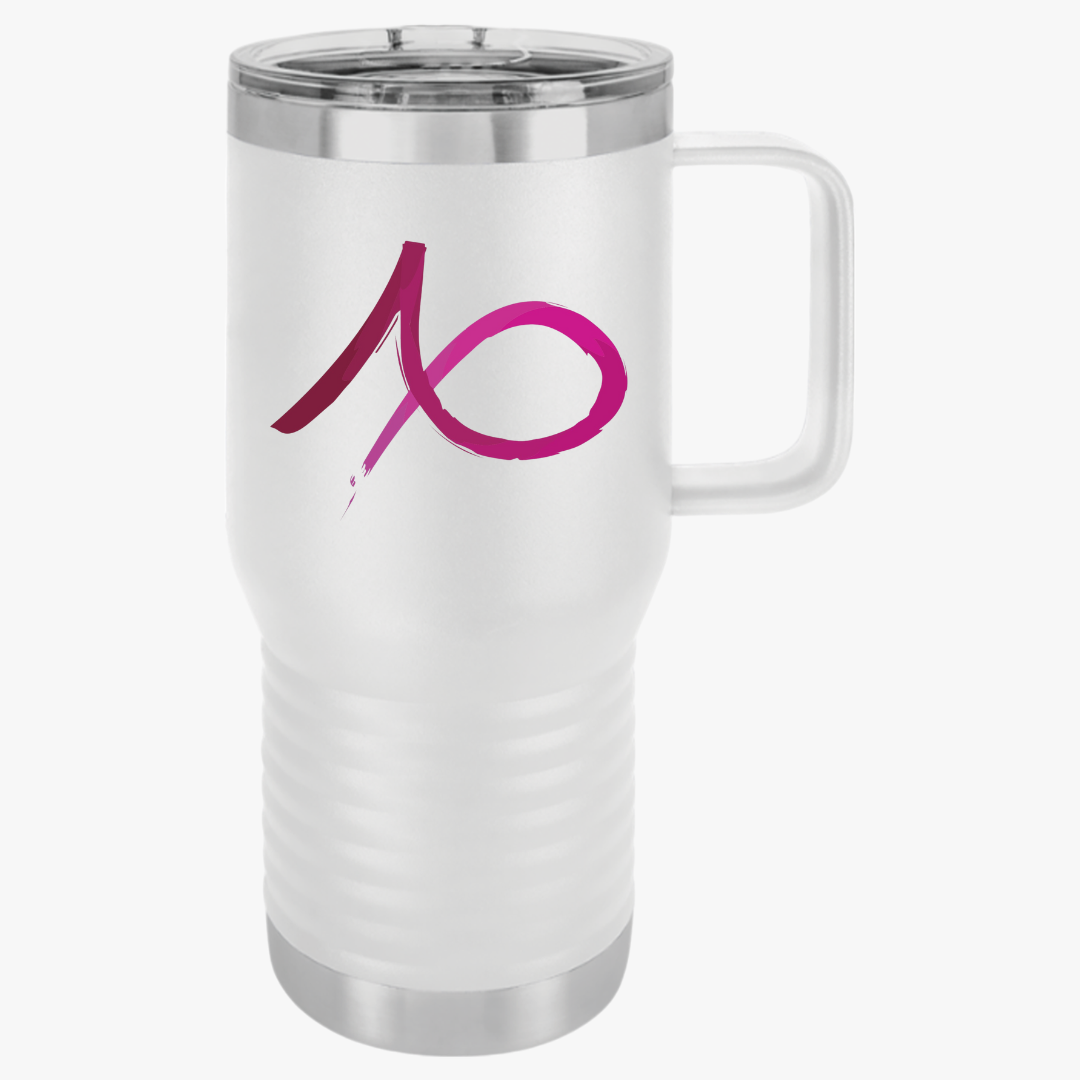 Capricorn Zodiac Travel Mug, Artistic Design, Coffee Lover Gift, Road Trip Essential, Unique Beverage Container - 20oz Stainless
