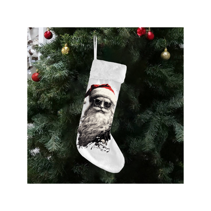 Cool Santa Christmas Stockings (Flannel)