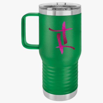 Gemini Zodiac Stylish Travel Mug for Adventurers | Perfect for Coffee Lovers, Road Trips, Office, Gifts