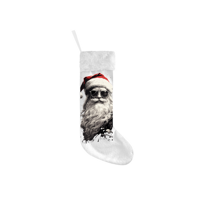 Cool Santa Christmas Stockings (Flannel)