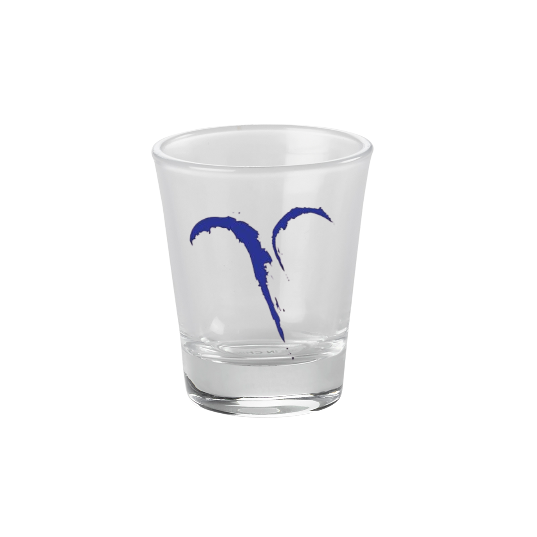 Aires Zodiac Shot Glass - Fun Party Drinkware, Unique Bar Accessory, Birthday Gift, Teenager Gift, Housewarming Celebration - AIRES