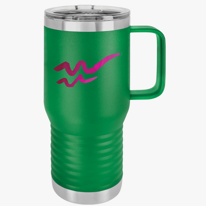 Aquarius Zodiac 20oz Travel Mug, Perfect for Adventurers, Coffee Lovers, Road Trips, Gifting, Everyday Use