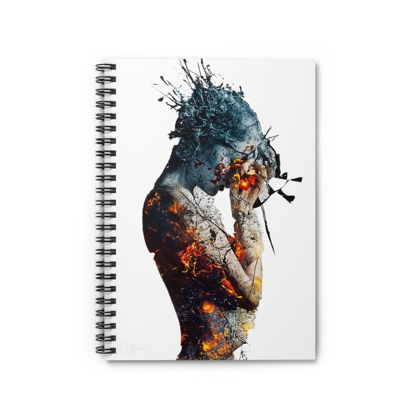 Introspective Spiral Notebook - Ruled Line