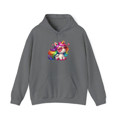 Unicorn Hoodie for Teens and Adults, Cozy Sweatshirt, Gift for Dreamers, Cute Unicorn Apparel, Fun Unicorn Design