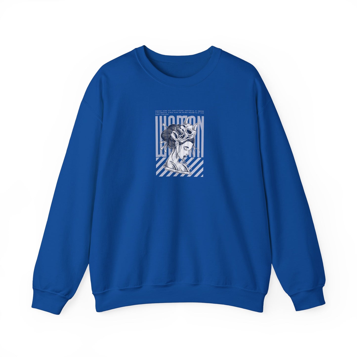 Stylish Unisex Crewneck Sweatshirt - Perfect For Casual Outings, Gift Ideas, Streetwear, Comfortable Layering, Everyday Style