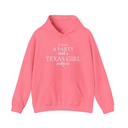 Texas Girl Party Sweatshirt - Fun Unisex Hoodie for Celebrations, Gifts for Friends, Casual Wear, Texas Pride, Birthday Outfits