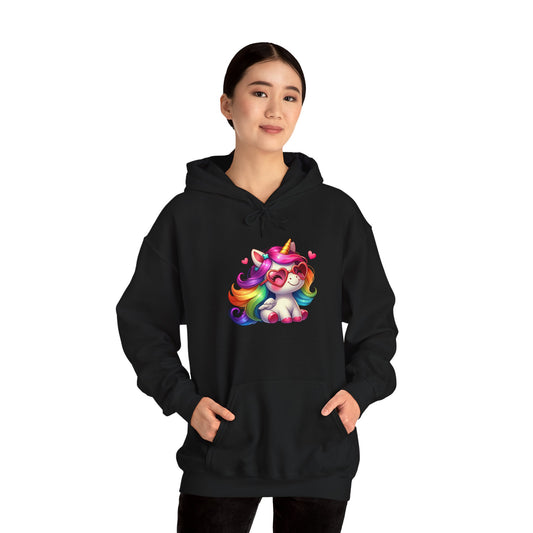 Unicorn Hoodie for Teens and Adults, Cozy Sweatshirt, Gift for Dreamers, Cute Unicorn Apparel, Fun Unicorn Design