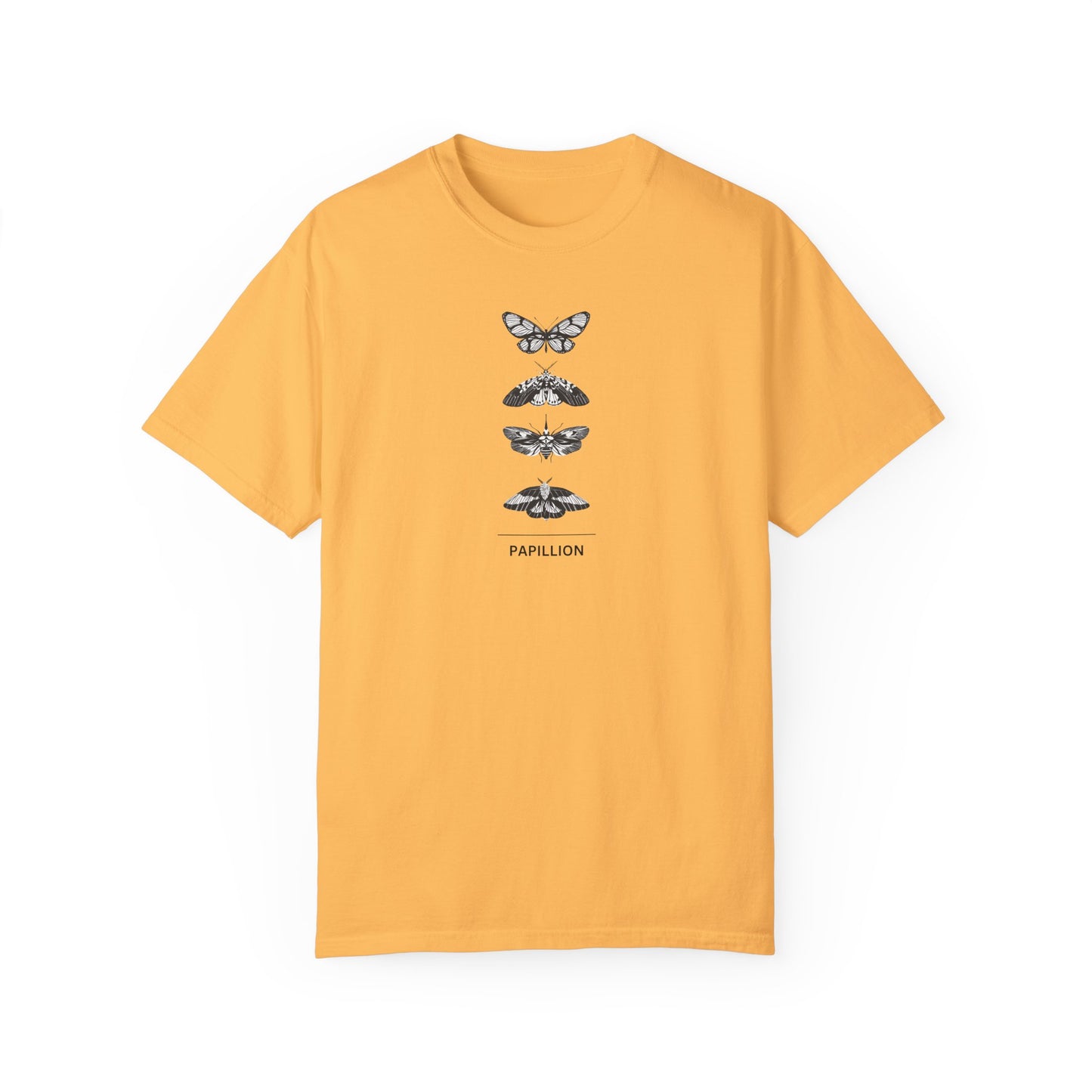 Papillon Butterfly Unisex T-Shirt, Nature Lover Gift, Graphic Tee for Casual Wear, Perfect for Spring, Eco-Friendly Fashion, Unique Insect