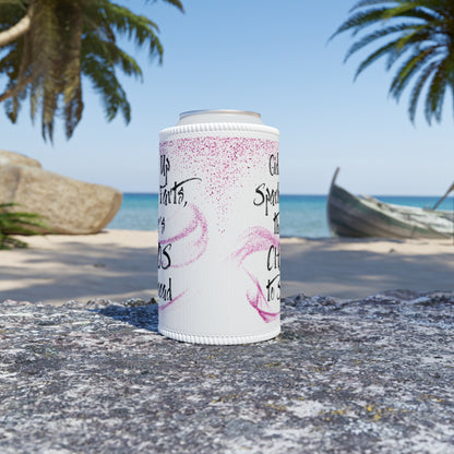 Giddy Up Sparkle Farts Stubby Cooler, Fun Drink Insulator for Parties, Summer BBQ, Gifts for Friends, Festival Gear, Funny Cooler