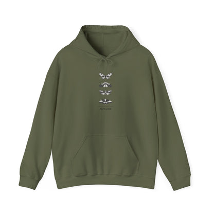 Butterfly Dreams Unisex Hoodie, Cozy Sweatshirt for Nature Lovers, Gift for Her, Stylish Butterfly Design, Spring Fashion, Eco-friendly