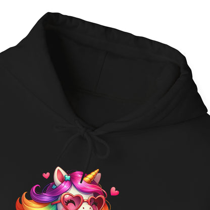 Unicorn Hoodie for Teens and Adults, Cozy Sweatshirt, Gift for Dreamers, Cute Unicorn Apparel, Fun Unicorn Design