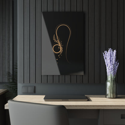 Leo Zodiac Elegant Acrylic Wall Art | Modern Home Decor | Perfect for Gifts, French Cleat Hanging
