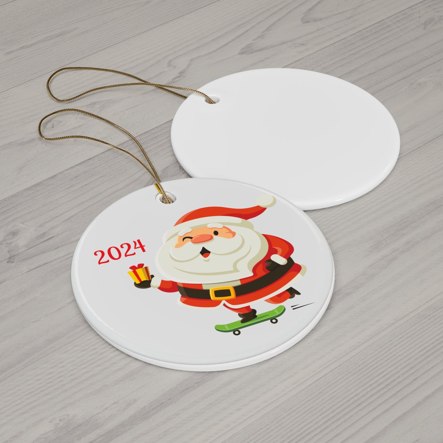 Ceramic Ornament, 4 Shapes