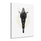 Libra Zodiac Divine Feminine Acrylic Wall Art Print - Acrylic Wall Art, French Cleat Hanging Decor, Horoscope Home Decor, Astrology Wall