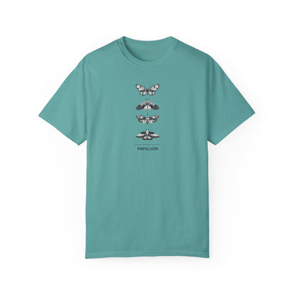 Papillon Butterfly Unisex T-Shirt, Nature Lover Gift, Graphic Tee for Casual Wear, Perfect for Spring, Eco-Friendly Fashion, Unique Insect