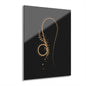 Leo Zodiac Elegant Acrylic Wall Art | Modern Home Decor | Perfect for Gifts, French Cleat Hanging